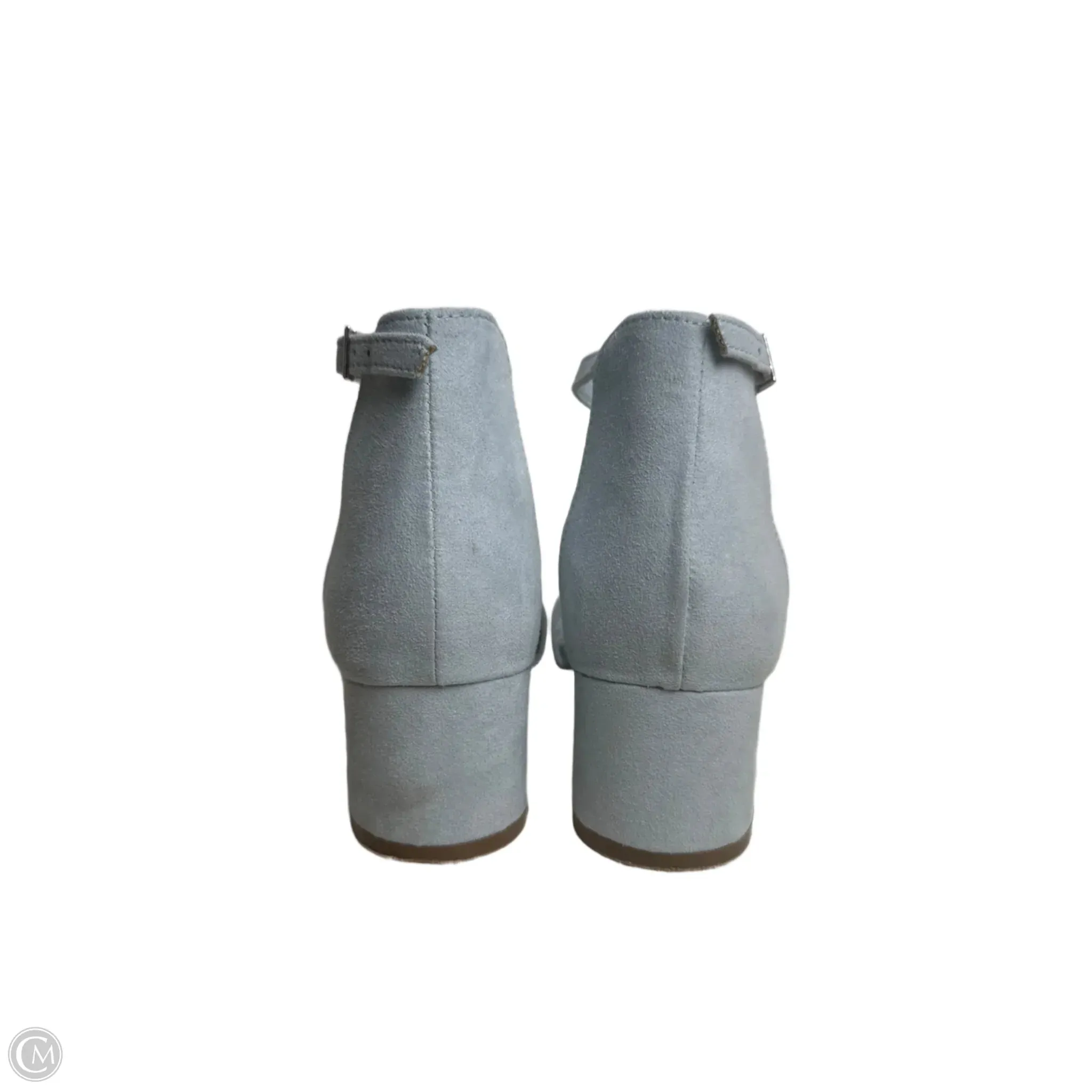 Shoes Heels Block By Sugar In Blue, Size: 6.5