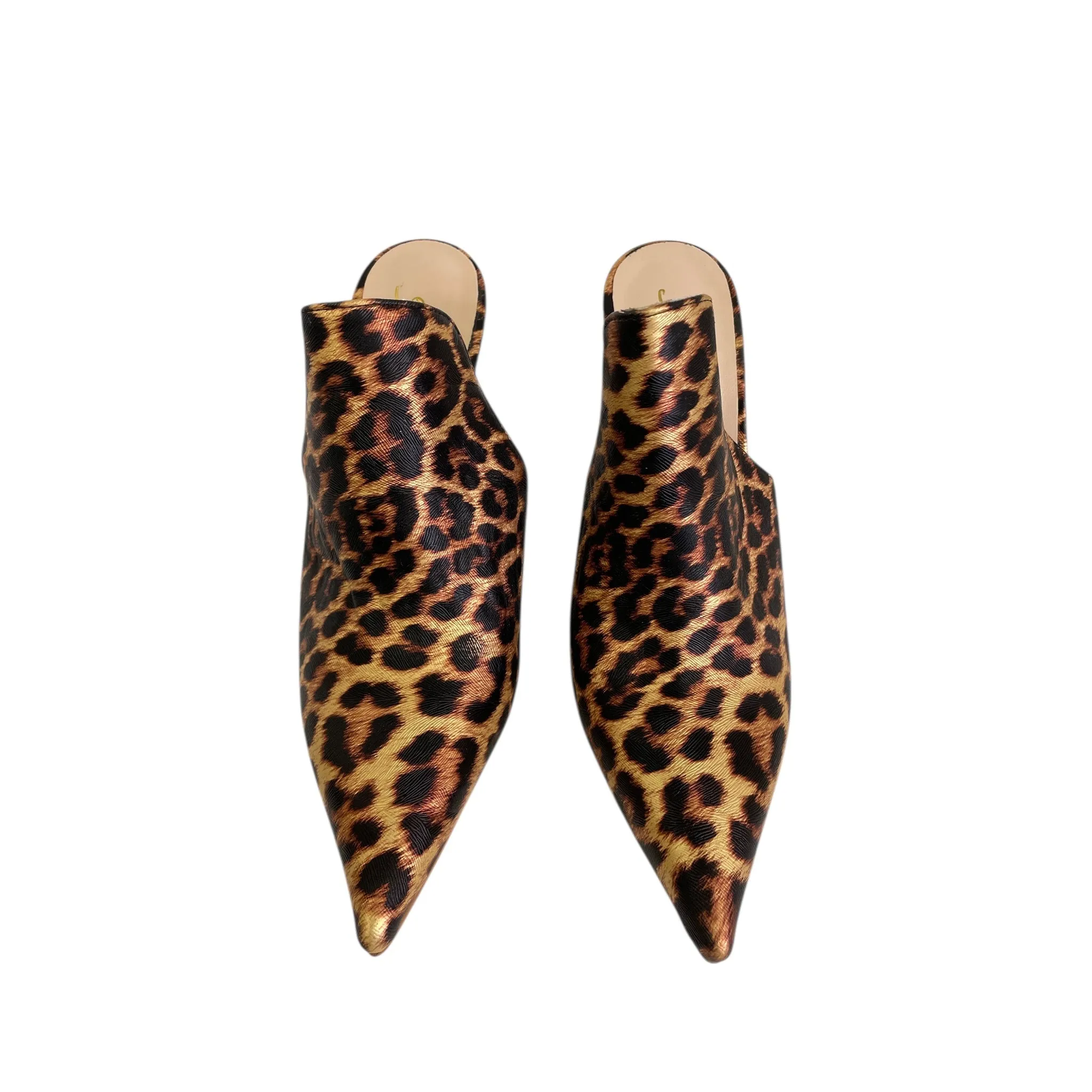 Shoes Heels Stiletto By Fowk In Animal Print, Size:6.5