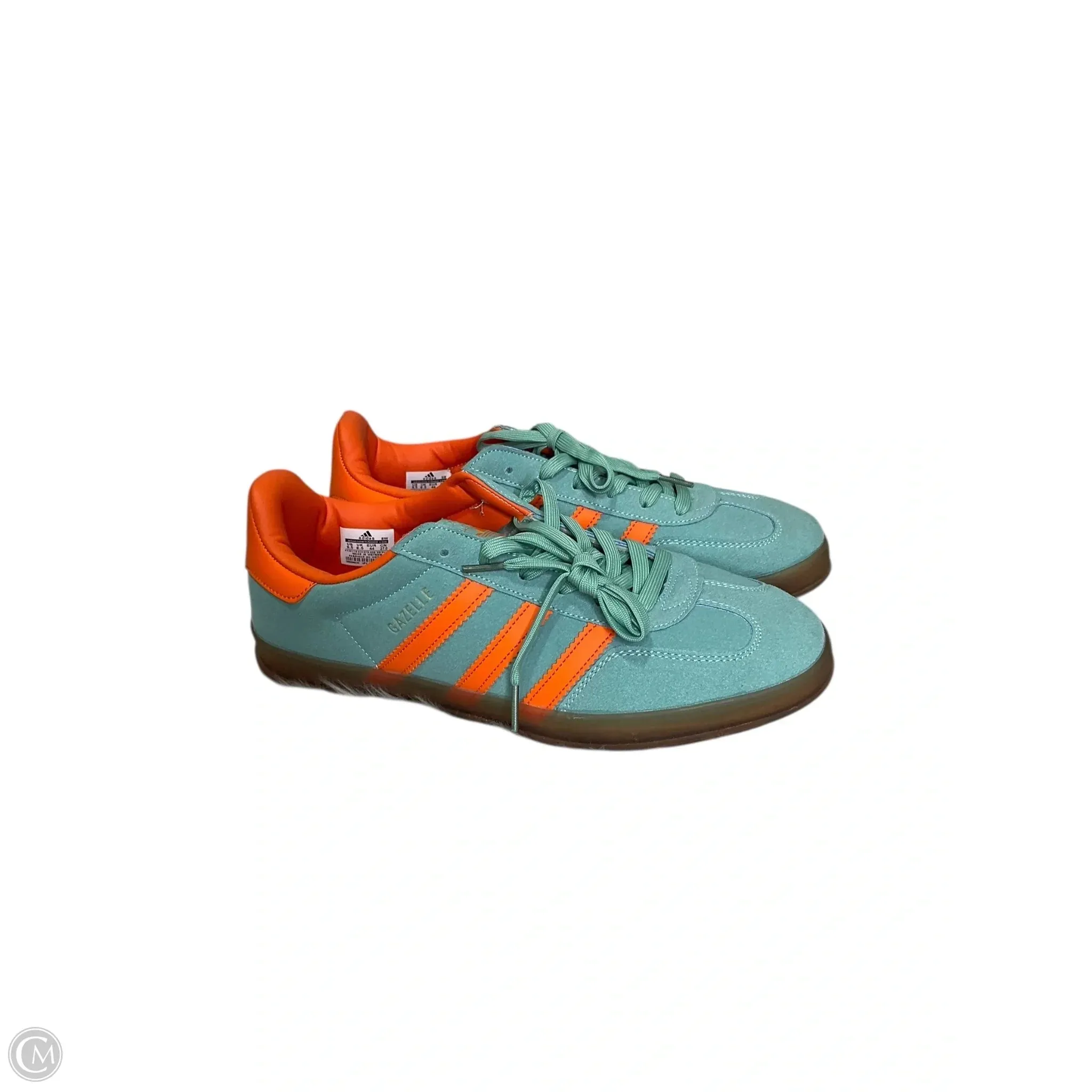 Shoes Sneakers By Adidas In Green & Orange, Size: 10.5