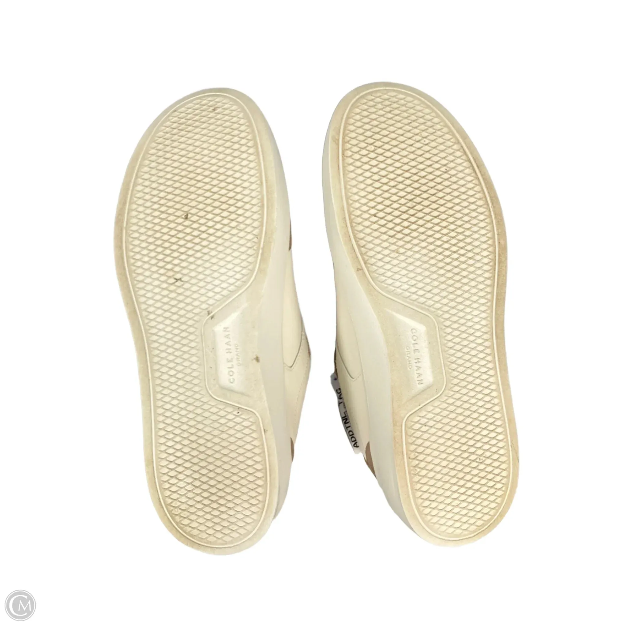 Shoes Sneakers By Cole-haan In Brown & Cream, Size: 7.5