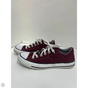 Shoes Sneakers By Converse In Maroon, Size: 8