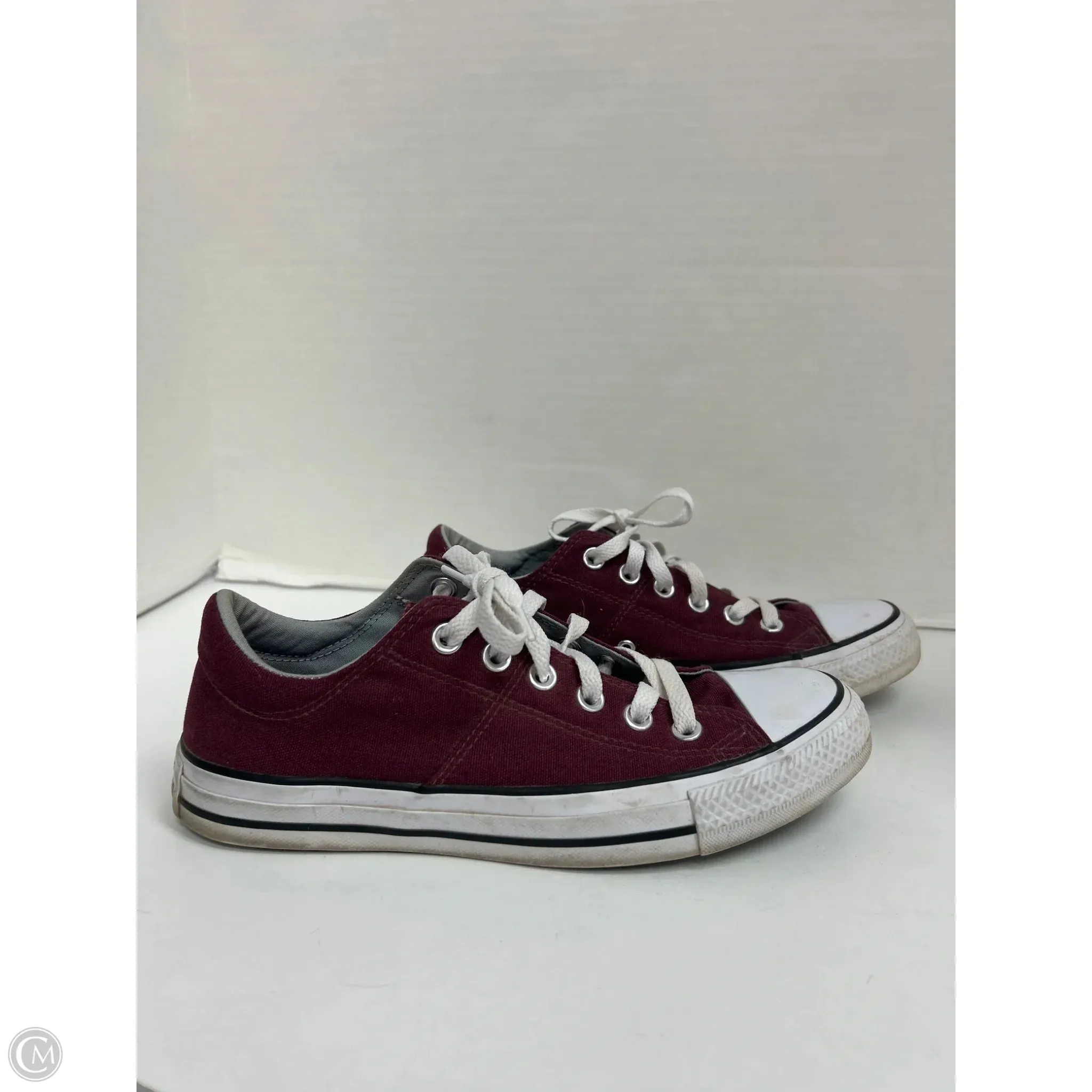 Shoes Sneakers By Converse In Maroon, Size: 8