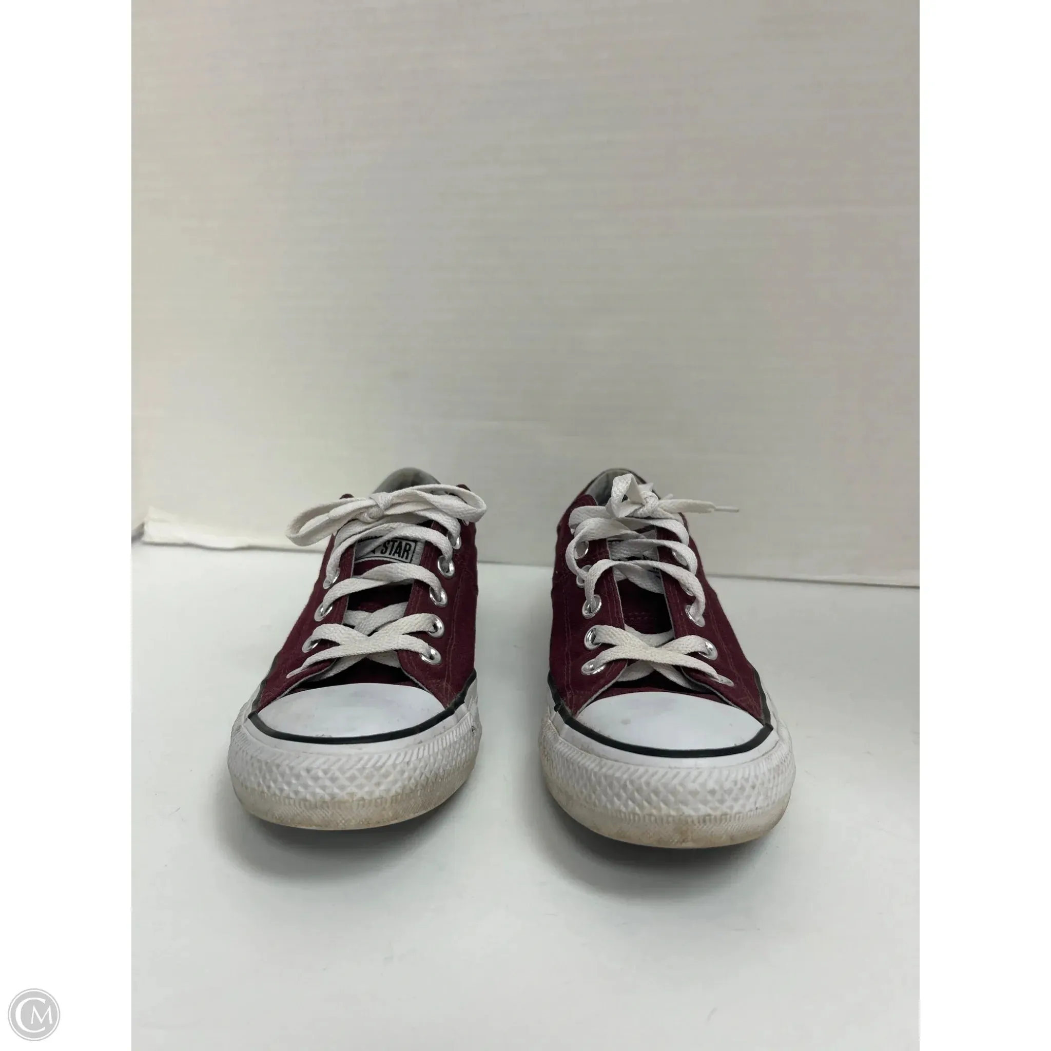 Shoes Sneakers By Converse In Maroon, Size: 8