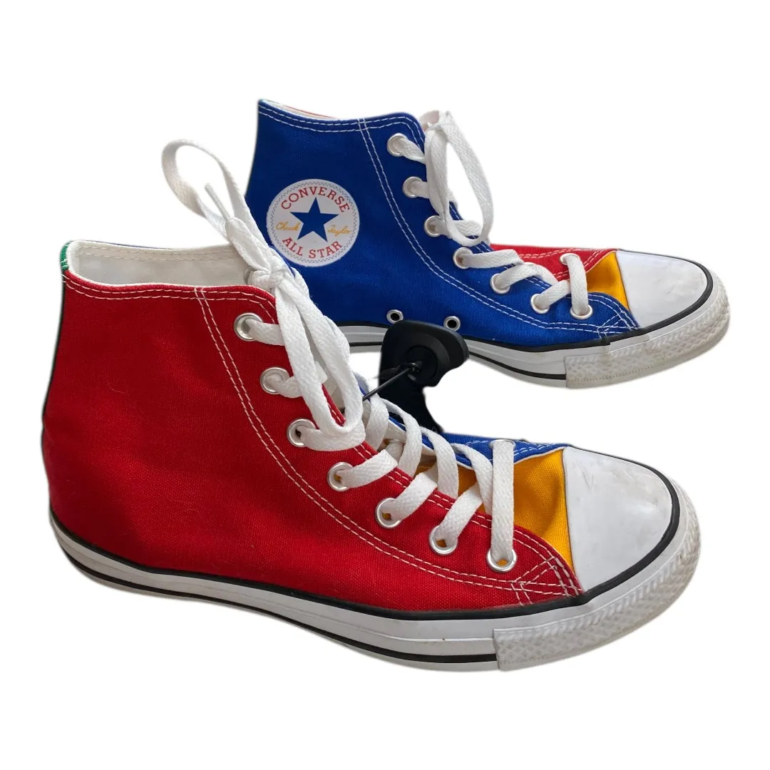 Shoes Sneakers By Converse In Multi, Size:8