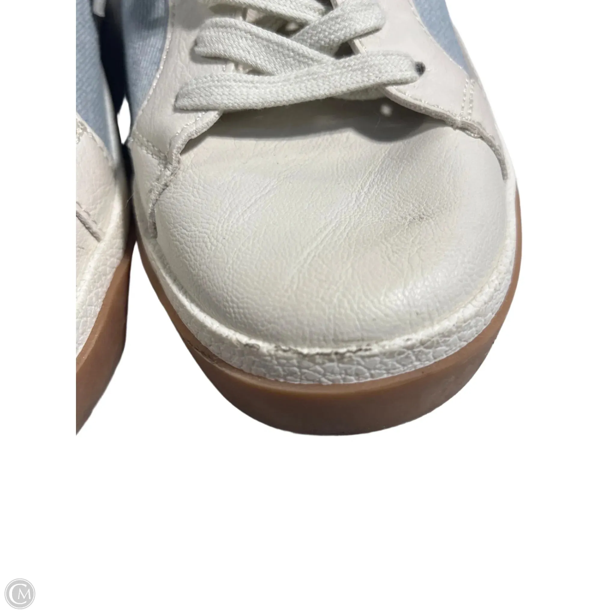 Shoes Sneakers By Dolce Vita In Blue & Cream, Size: 8.5