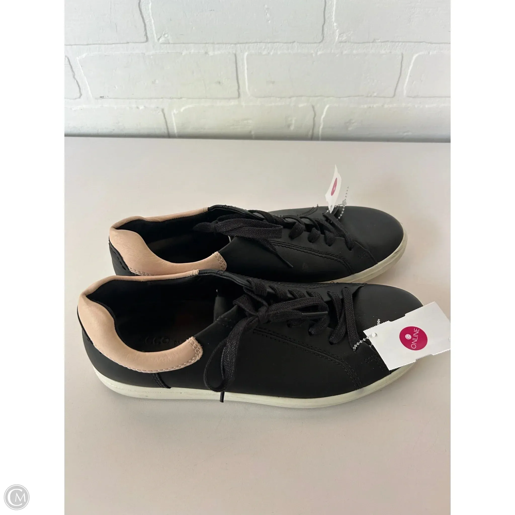 Shoes Sneakers By Ecco In Black, Size: 9