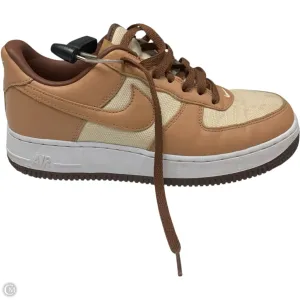 Shoes Sneakers By Nike In Brown & Cream, Size: 7