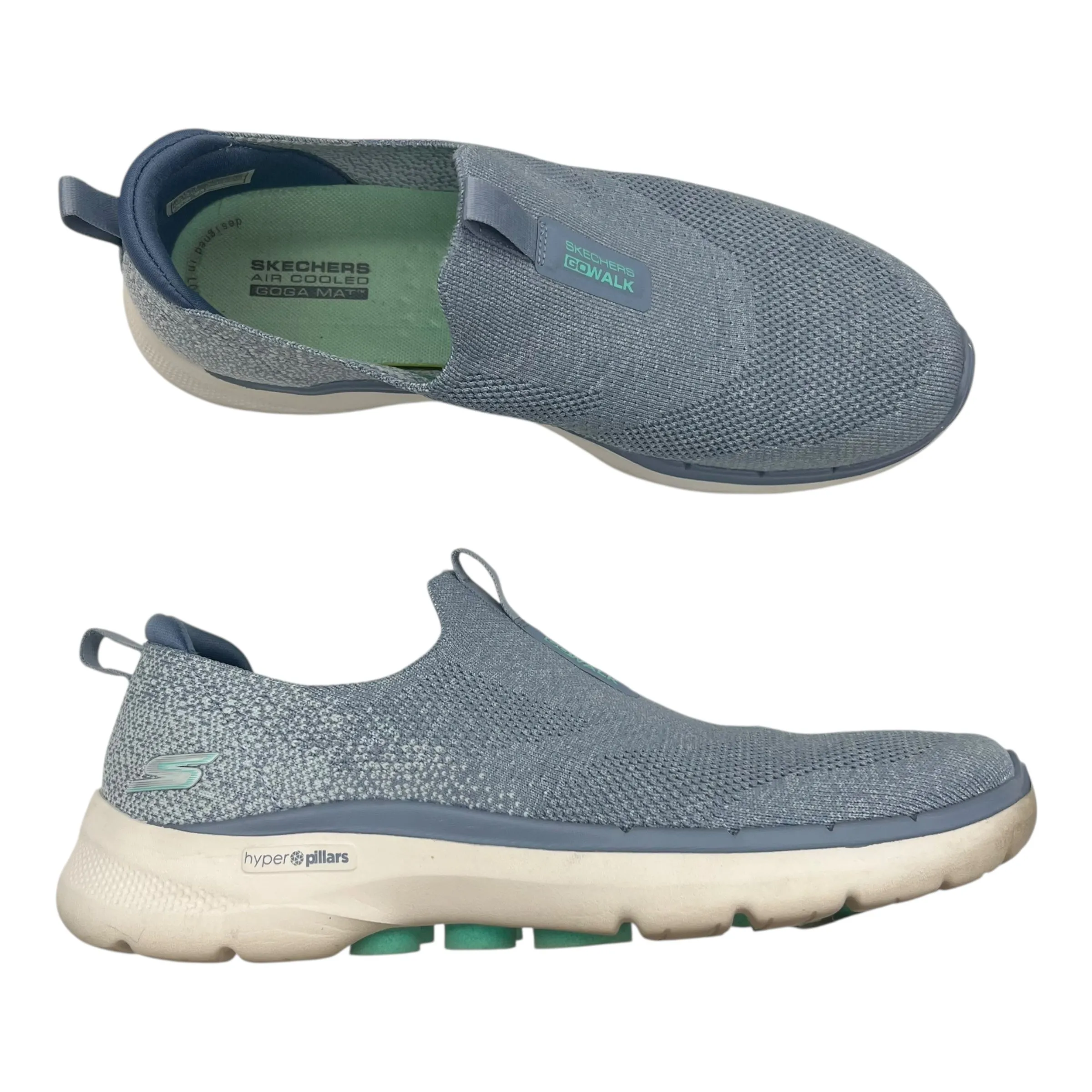 Shoes Sneakers By Skechers In Blue, Size:9.5