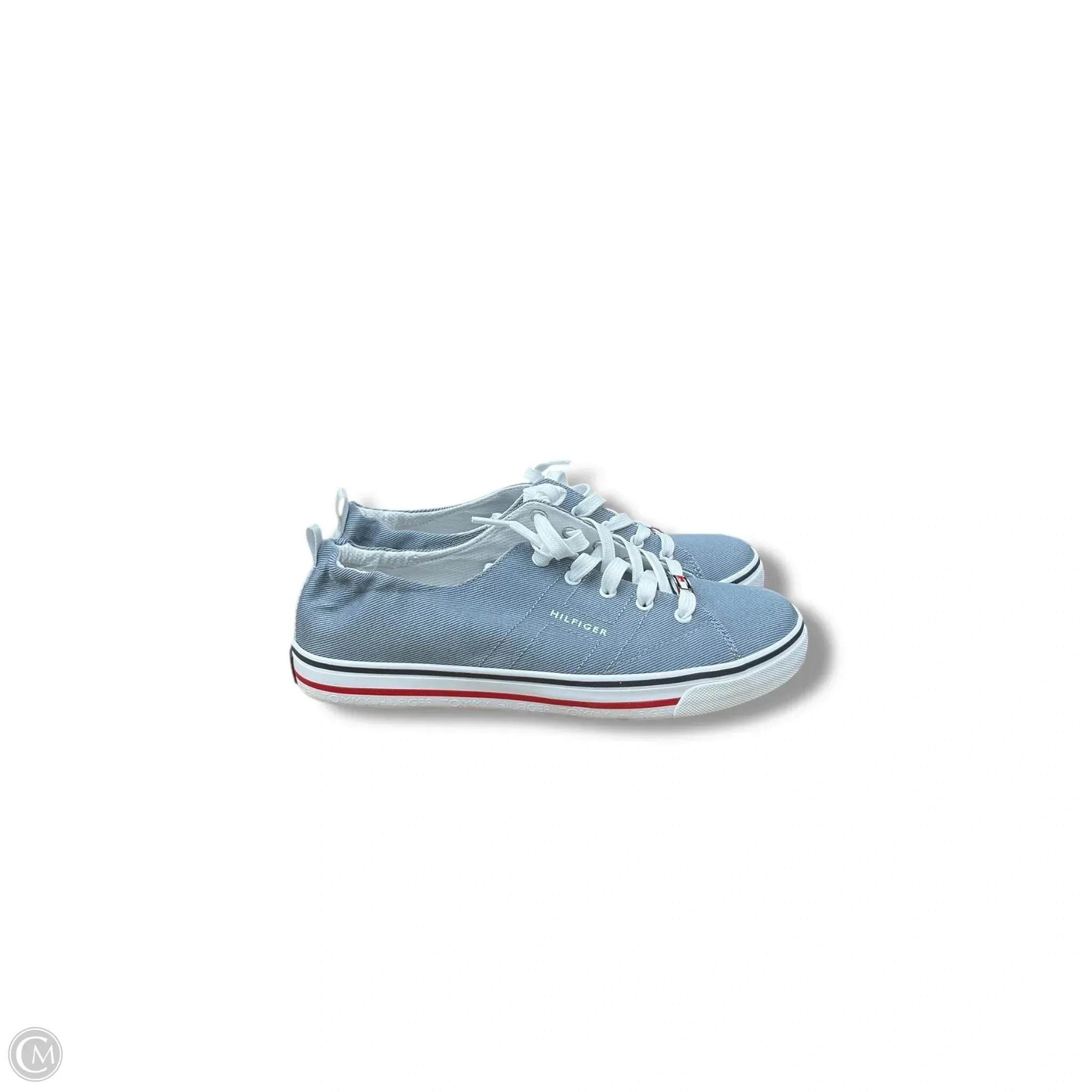 Shoes Sneakers By Tommy Hilfiger In Blue, Size: 9