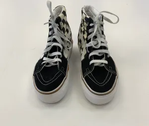 Shoes Sneakers By Vans In Black & White, Size:7.5