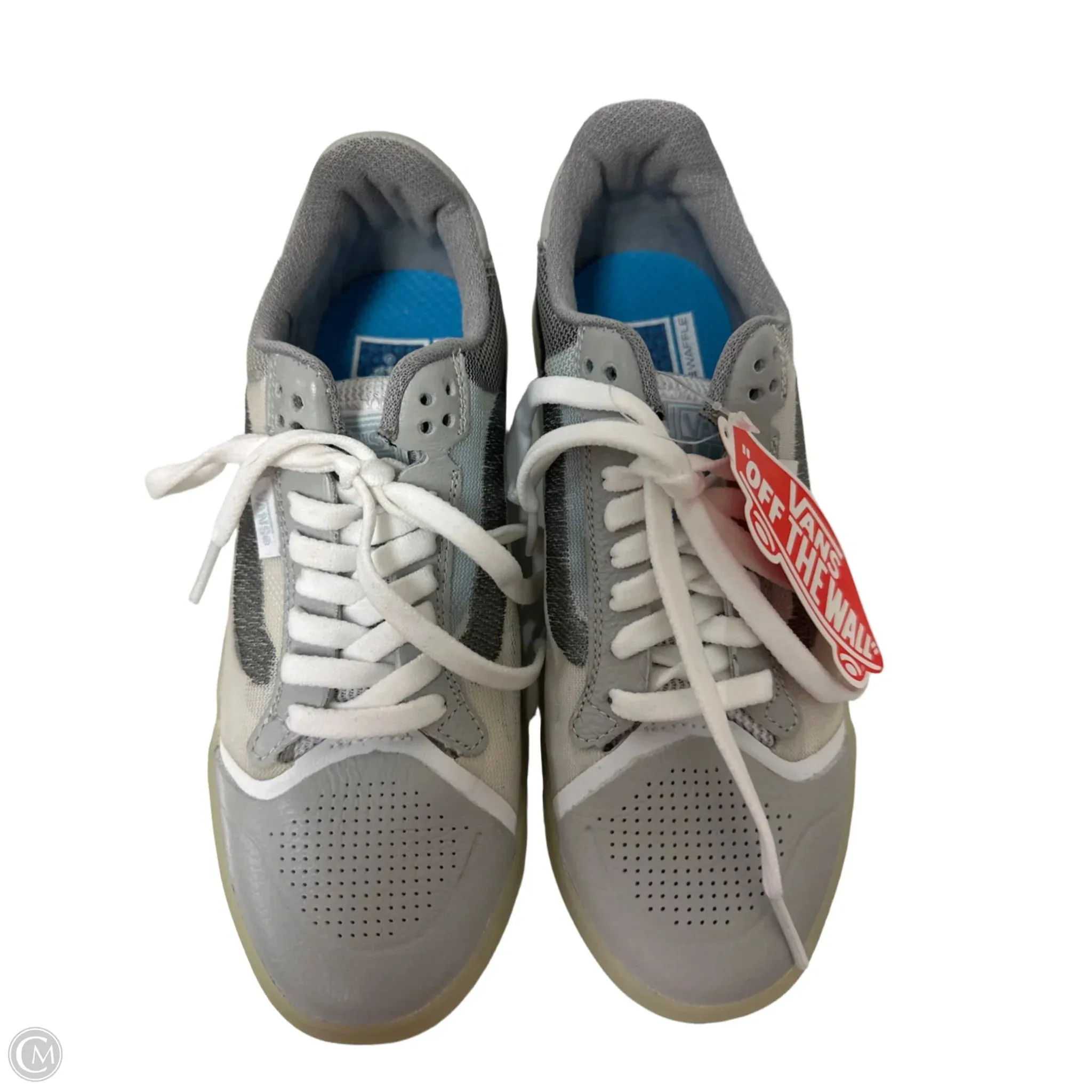 Shoes Sneakers By Vans In Grey, Size: 5