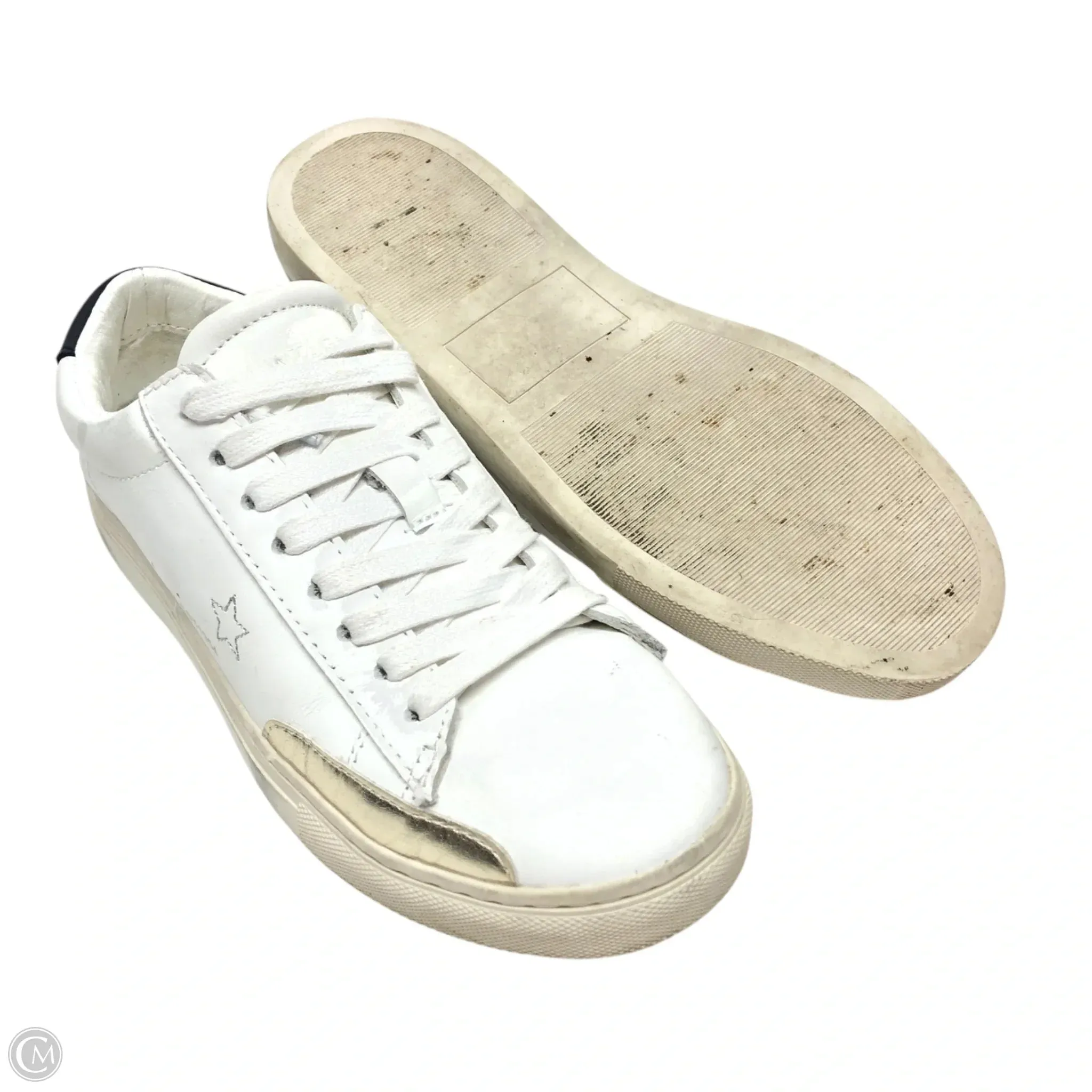 Shoes Sneakers By Vintage Havana In White, Size: 6.5