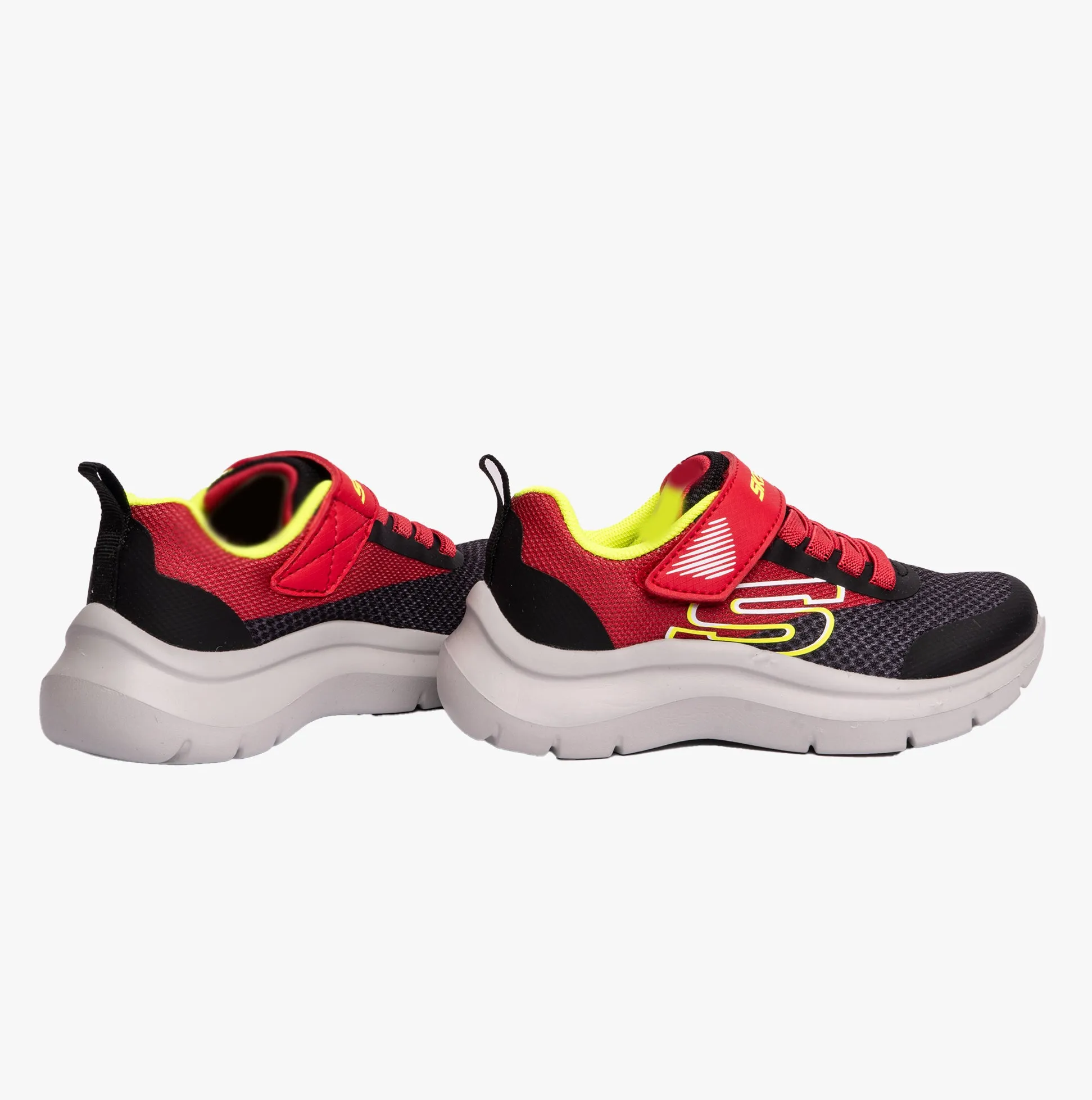 Skechers 403879L/RDBK SKECH FAST - SOLAR-SQUAD Boys Sport Red/Black