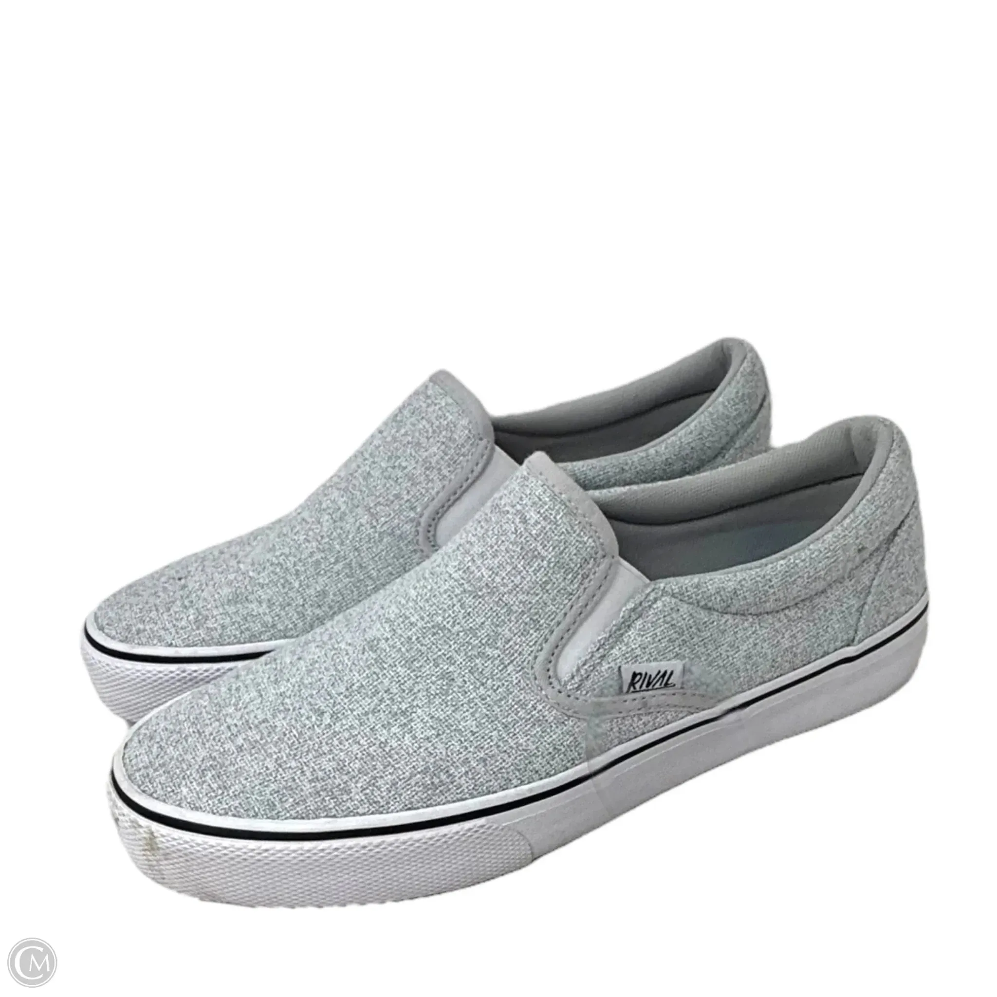 Slip-On Sneakers By Rival In Grey, Size: 8.5