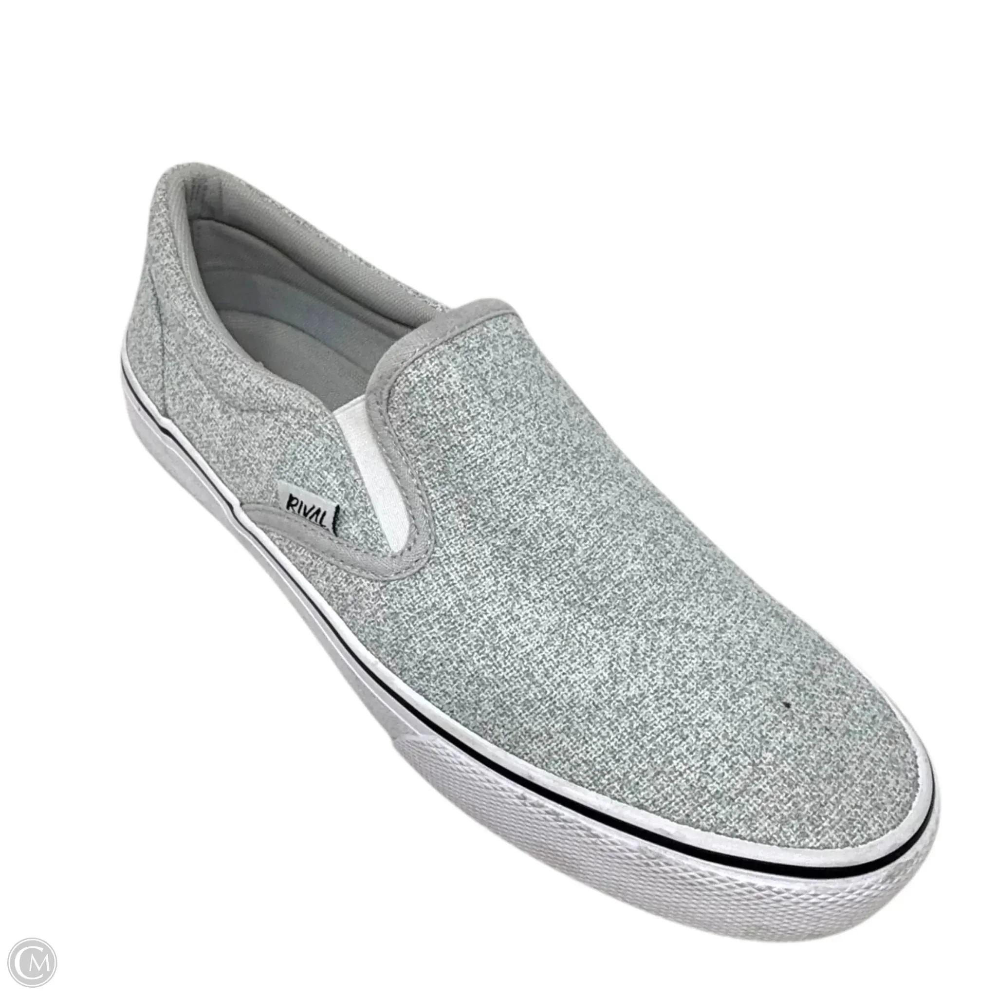 Slip-On Sneakers By Rival In Grey, Size: 8.5
