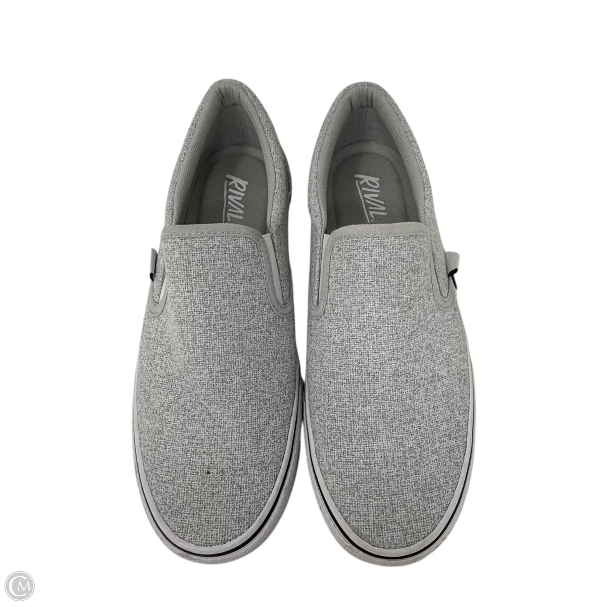 Slip-On Sneakers By Rival In Grey, Size: 8.5