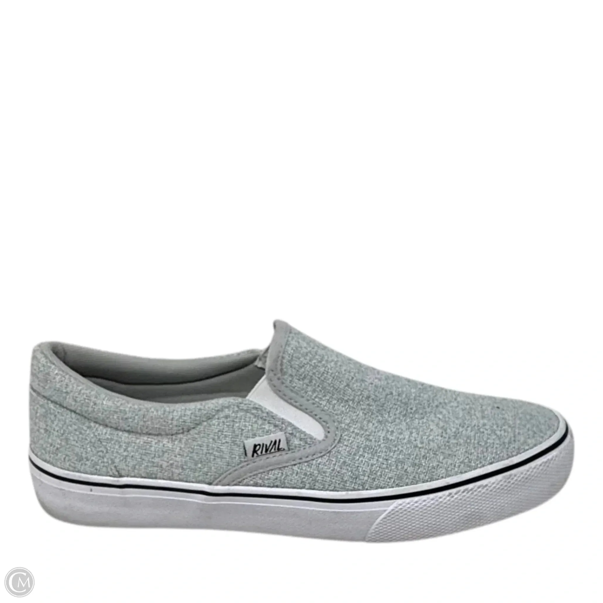 Slip-On Sneakers By Rival In Grey, Size: 8.5
