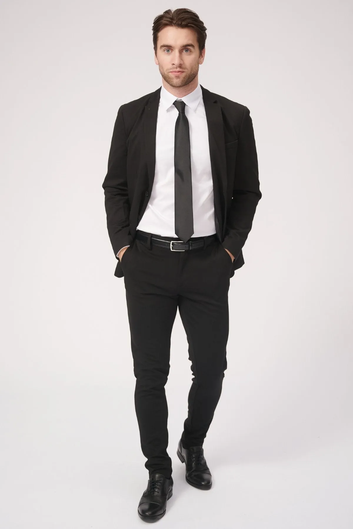 The Original Performance Suit   Shirt, Tie & James Shoes - Package Deal