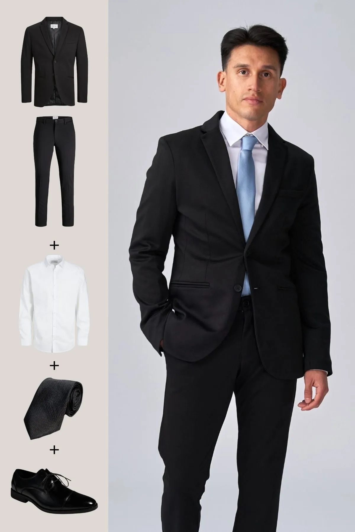 The Original Performance Suit   Shirt, Tie & James Shoes - Package Deal