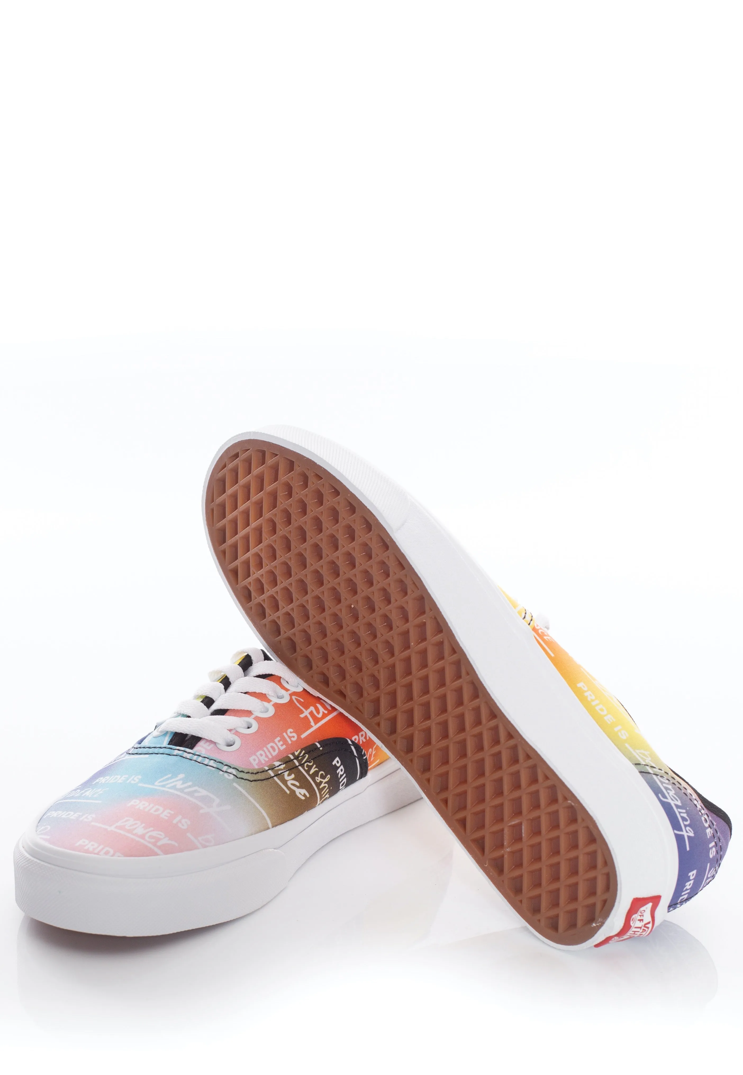Vans - Authentic Pride Rainbow/True White - Girl Shoes
