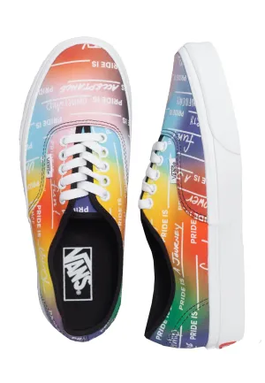 Vans - Authentic Pride Rainbow/True White - Girl Shoes