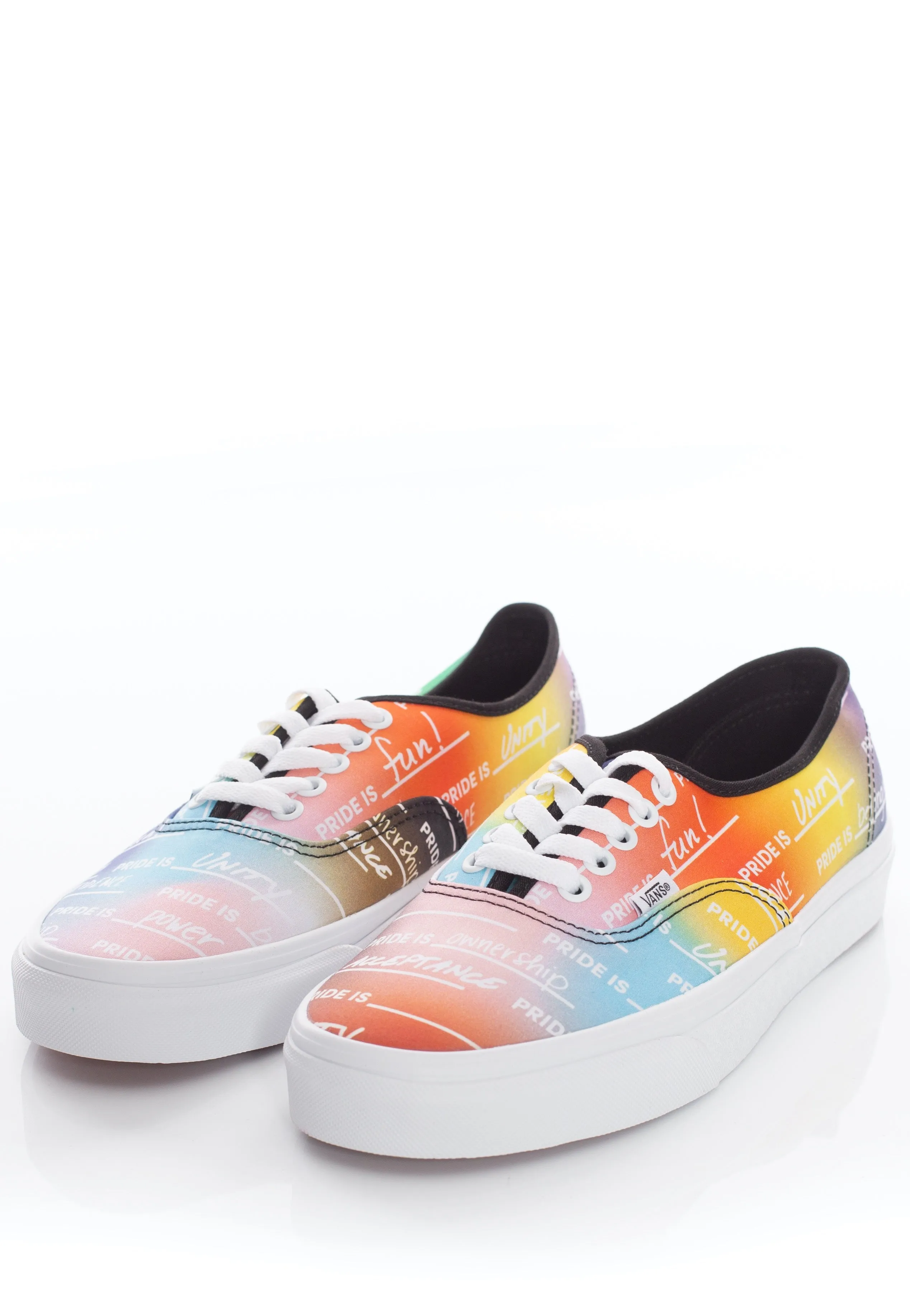 Vans - Authentic Pride Rainbow/True White - Girl Shoes