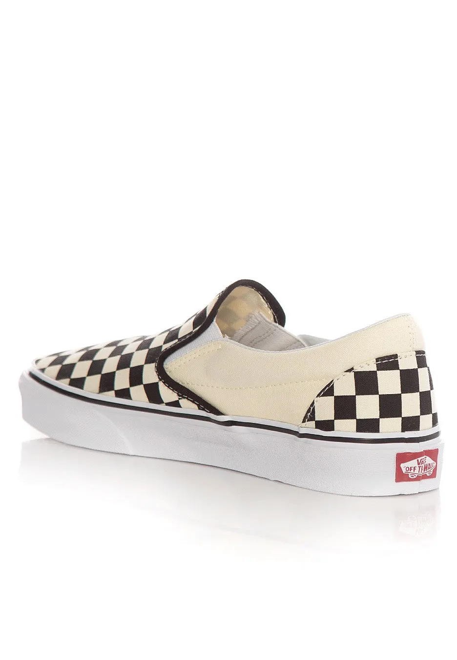 Vans - Classic Slip-On Black/White Checkerboard - Shoes