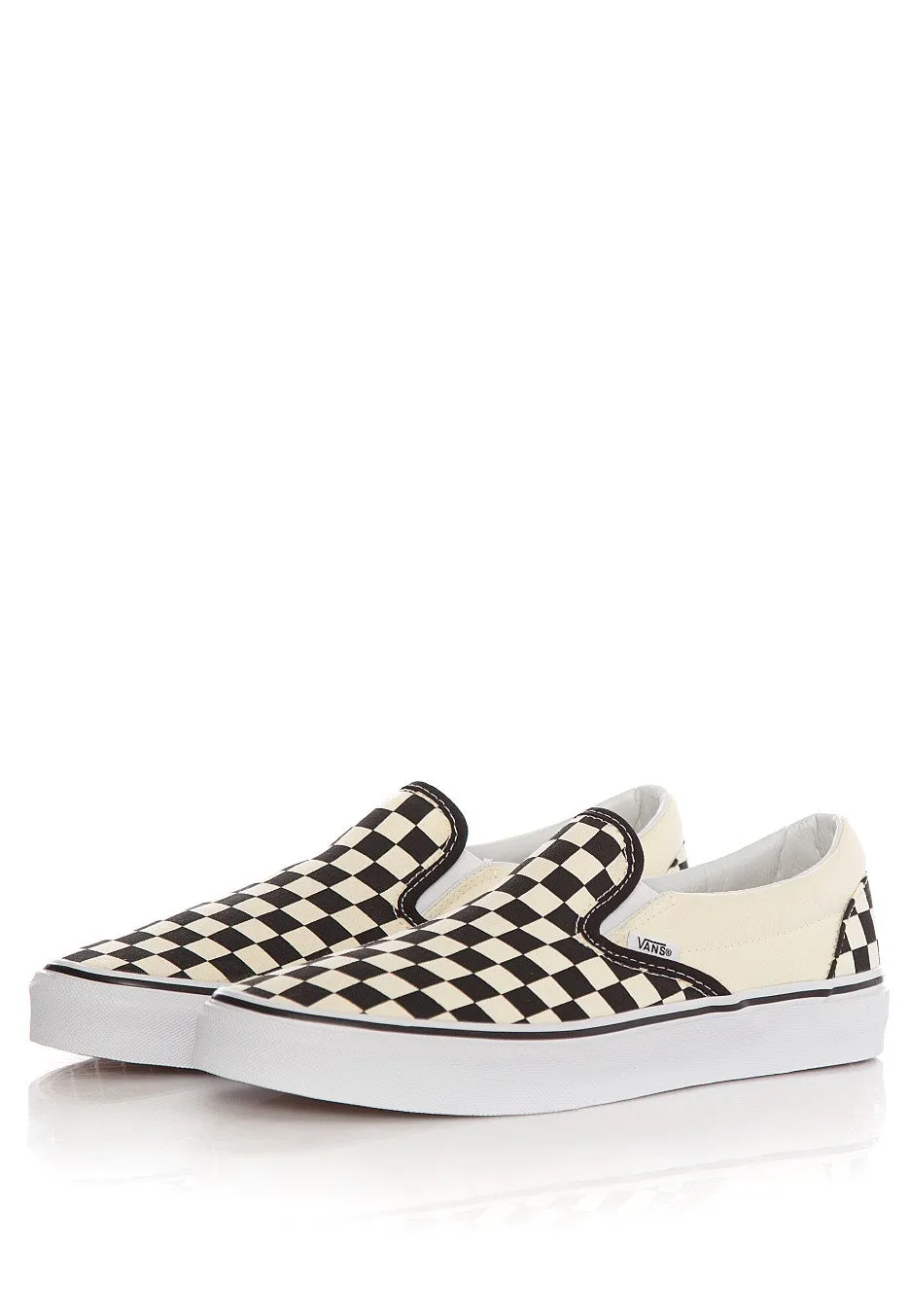 Vans - Classic Slip-On Black/White Checkerboard - Shoes