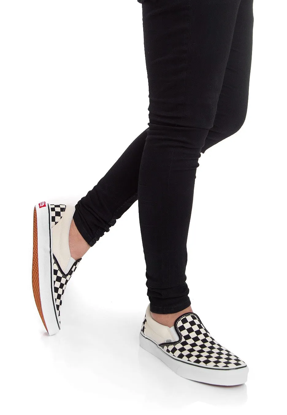 Vans - Classic Slip-On Black/White Checkerboard - Shoes