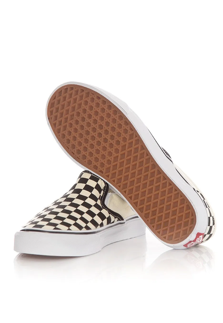 Vans - Classic Slip-On Black/White Checkerboard - Shoes