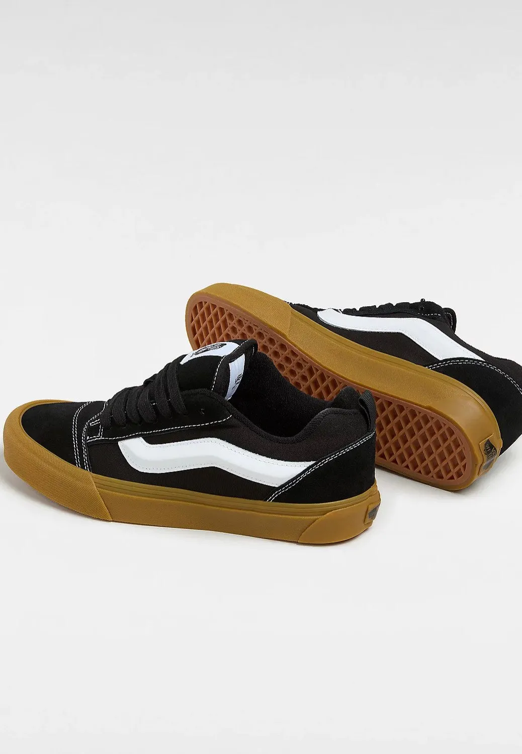 Vans - Knu Skool Black/Gum - Shoes
